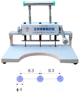 YX-3三針檔案裝訂機
